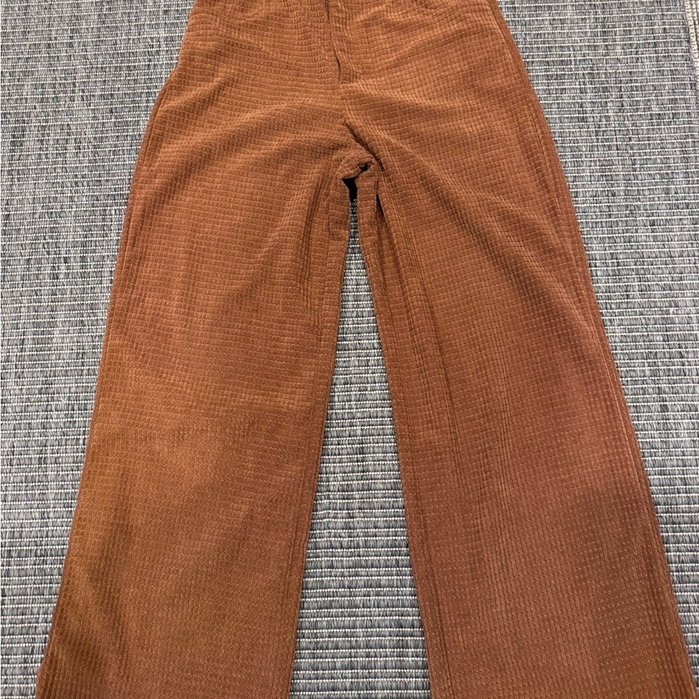 Cider Women's Rust Wide Leg Pants
